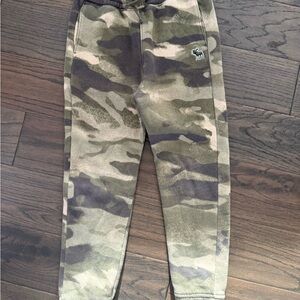 Abercrombie Kids Green Camo Joggers